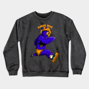 Runner Bear Crewneck Sweatshirt